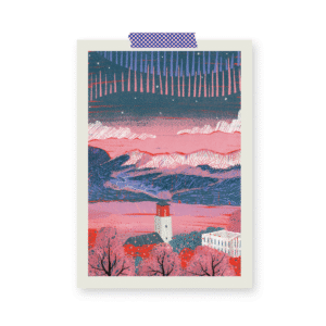 Postcard The View from Porse