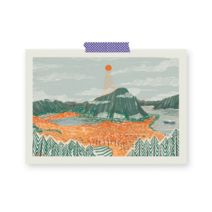 Postcard Rotsethornet