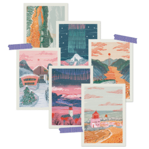 Set of postcards Autumn/Winter 2025